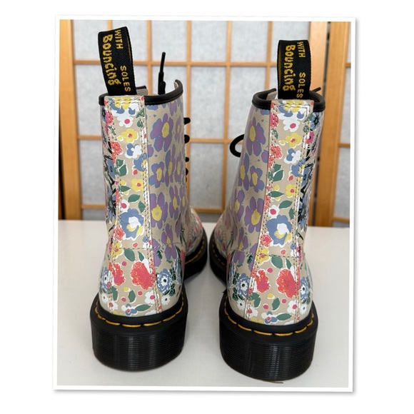 Dr. Martens 1460 Floral Lace-up Combat Boots - Picture 8 of 13